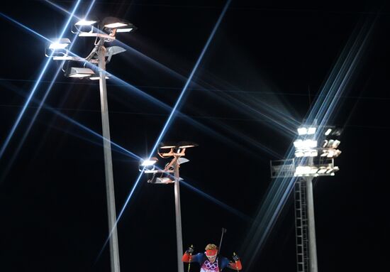2014 Winter Olympics. Biathlon. Women. Sprint race