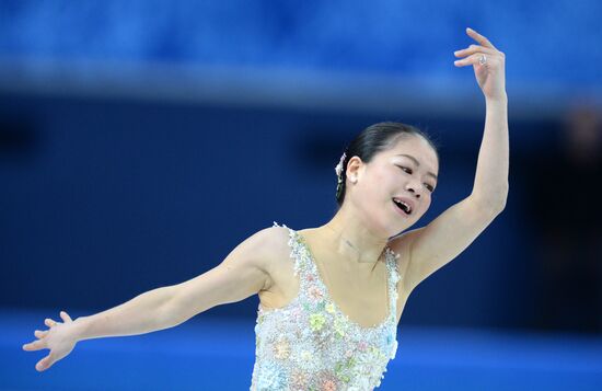 2014 Olympics. Figure skating. Teams. Women. Free skating