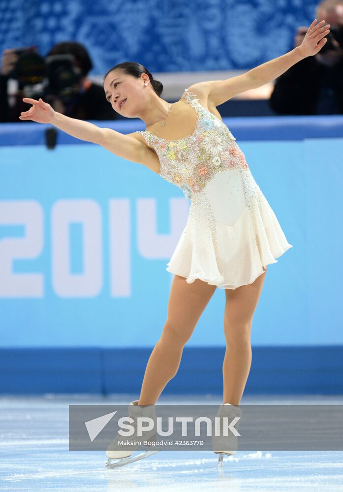 2014 Olympics. Figure skating. Teams. Women. Free skating