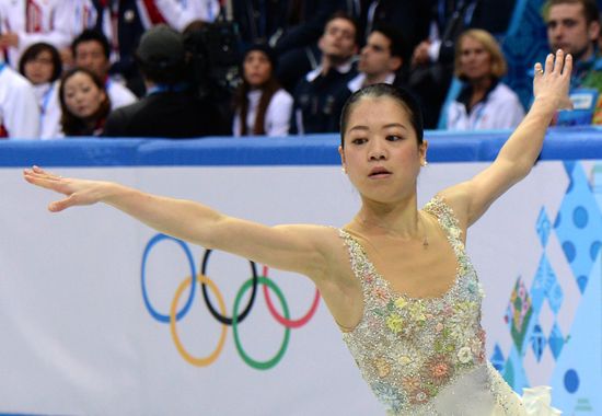 2014 Olympics. Figure skating. Teams. Women. Free skating