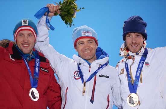 2014 Winter Olympics. Medal ceremony. Day Two