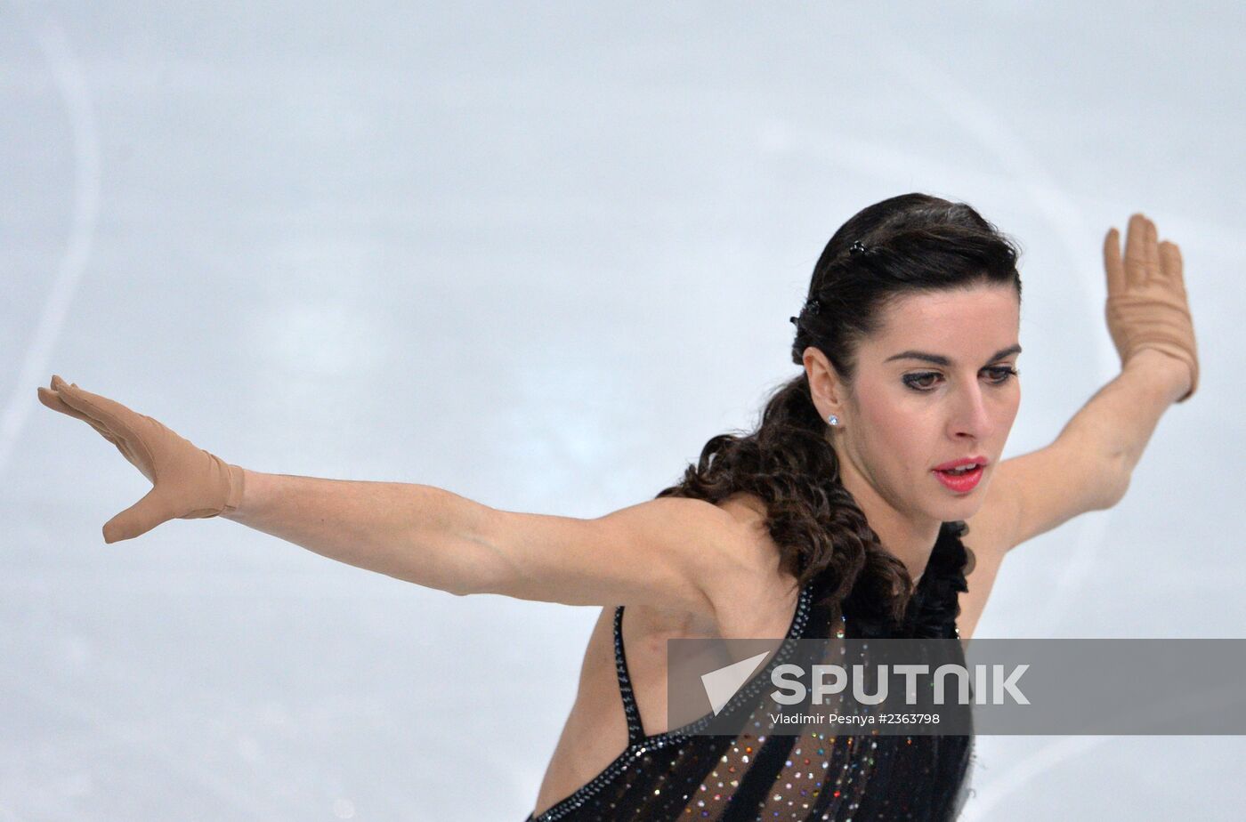 2014 Olympics. Figure skating. Teams. Women. Free skating