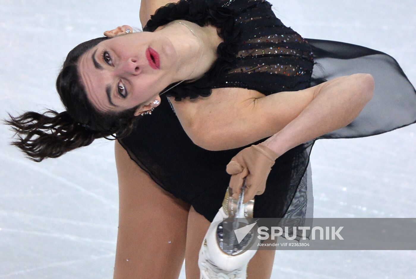 2014 Olympics. Figure skating. Teams. Women. Free skating