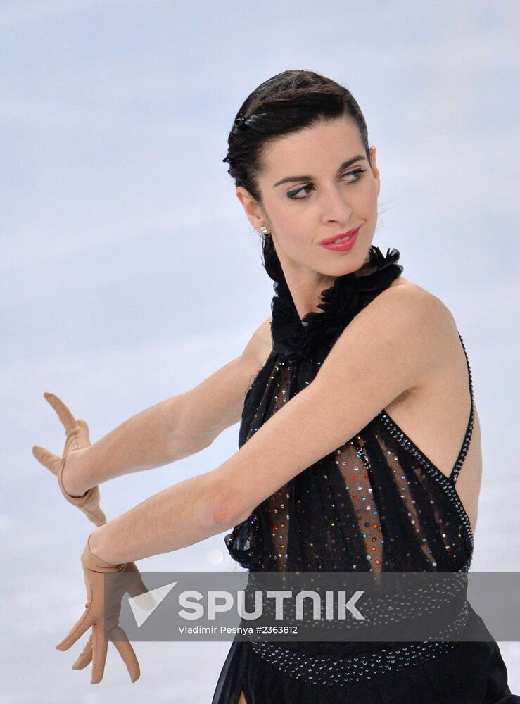 2014 Olympics. Figure skating. Teams. Women. Free skating