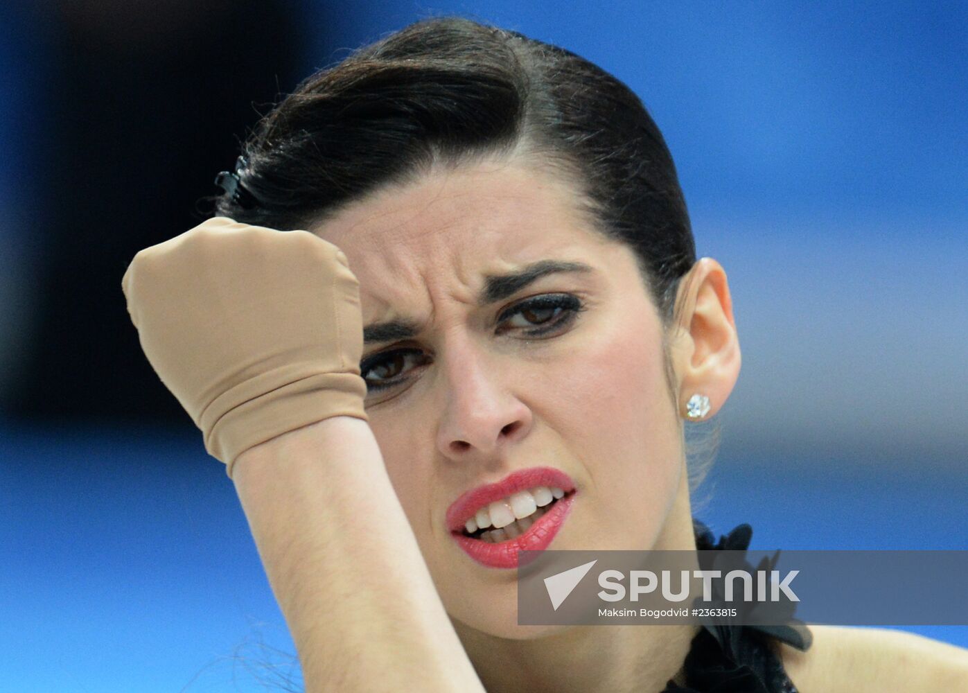 2014 Olympics. Figure skating. Teams. Women. Free skating