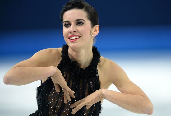 2014 Olympics. Figure skating. Teams. Women. Free skating