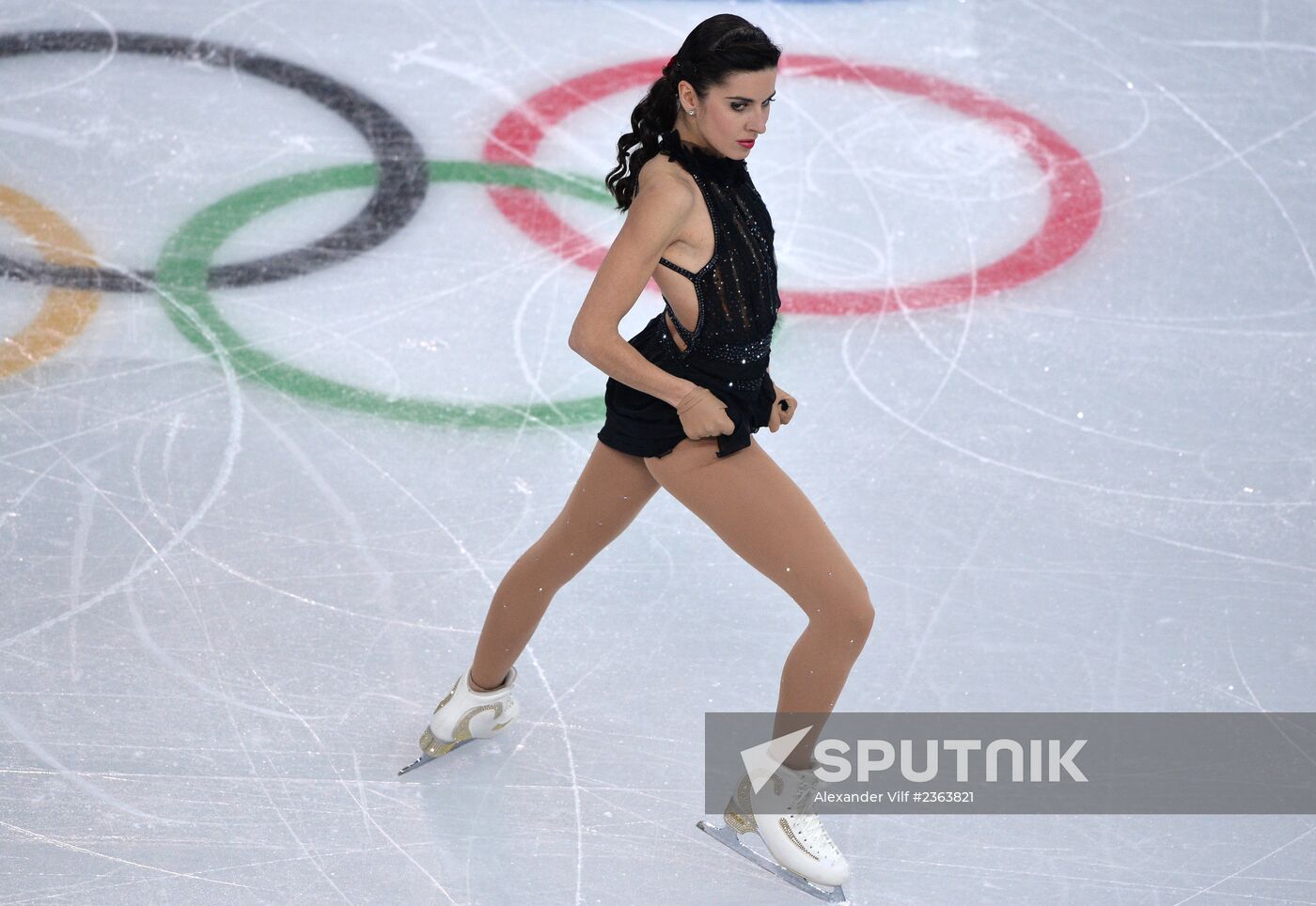2014 Olympics. Figure skating. Teams. Women. Free skating