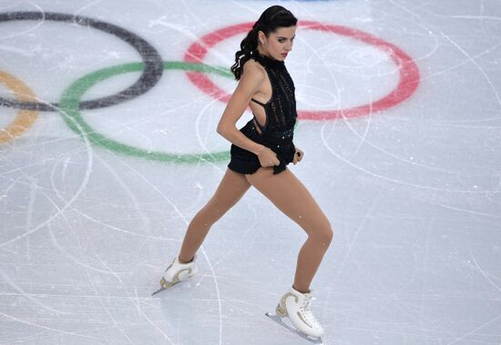 2014 Olympics. Figure skating. Teams. Women. Free skating