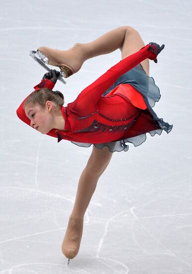 2014 Olympics. Figure skating. Teams. Women. Free skating