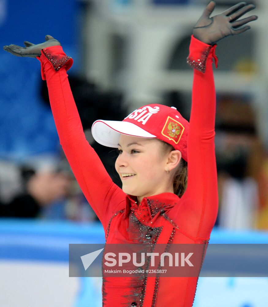 2014 Olympics. Figure skating. Teams. Women. Free skating