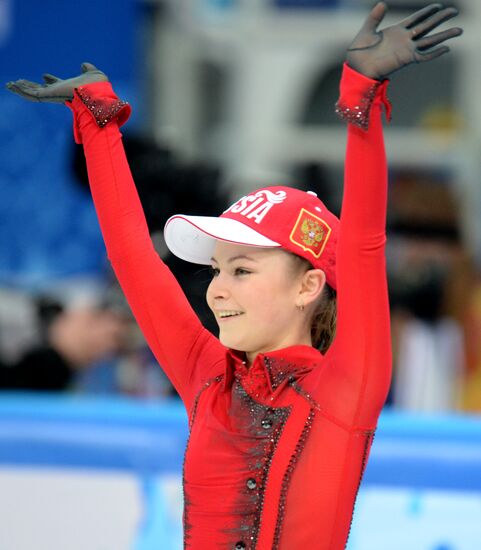 2014 Olympics. Figure skating. Teams. Women. Free skating