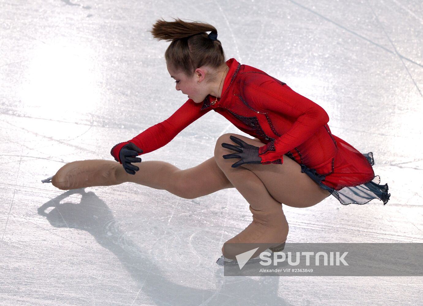 2014 Winter Olympics. Figure skating. Teams. Women. Free skating