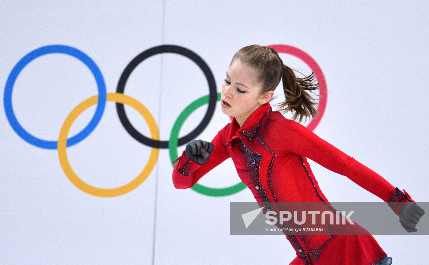 2014 Winter Olympics. Figure skating. Teams. Women. Free skating