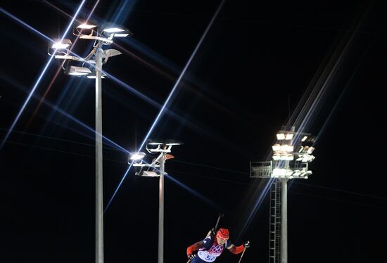 2014 Winter Olympics. Biathlon. Women. Sprint race