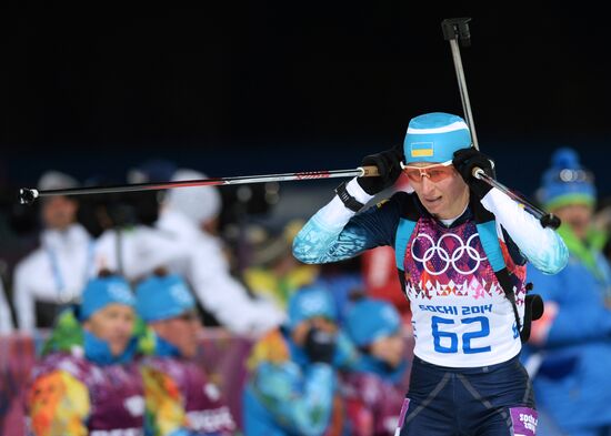 2014 Winter Olympics. Biathlon. Women. Sprint race