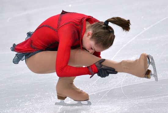 2014 Winter Olympics. Figure skating. Teams. Women. Free skating