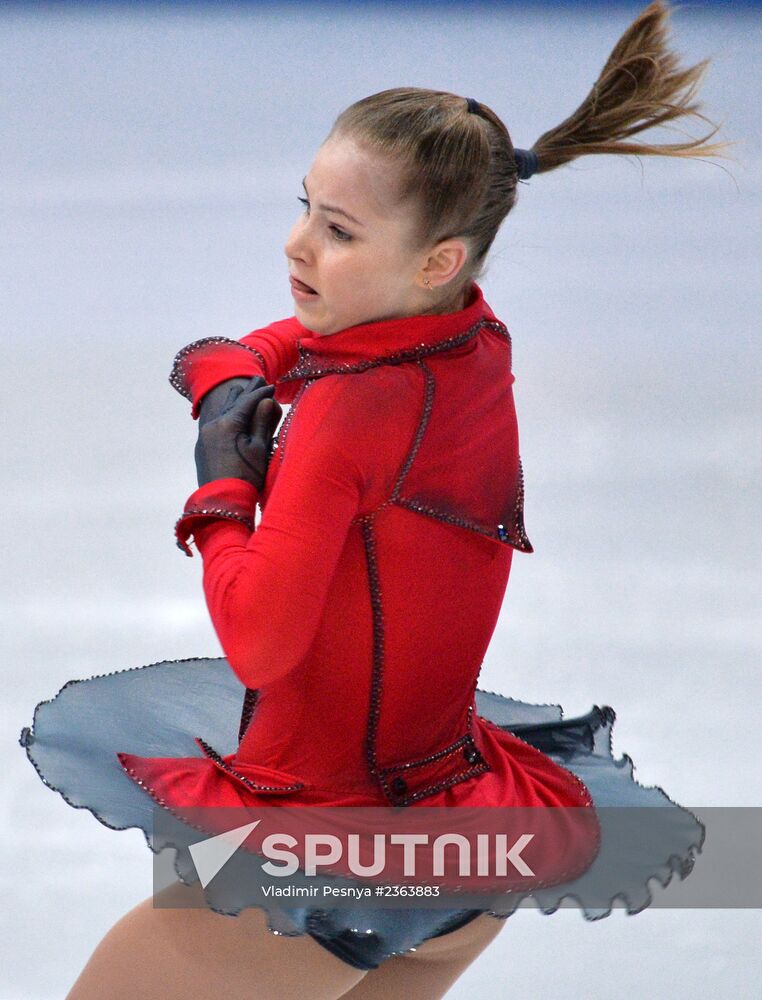 2014 Winter Olympics. Figure skating. Teams. Women. Free skating