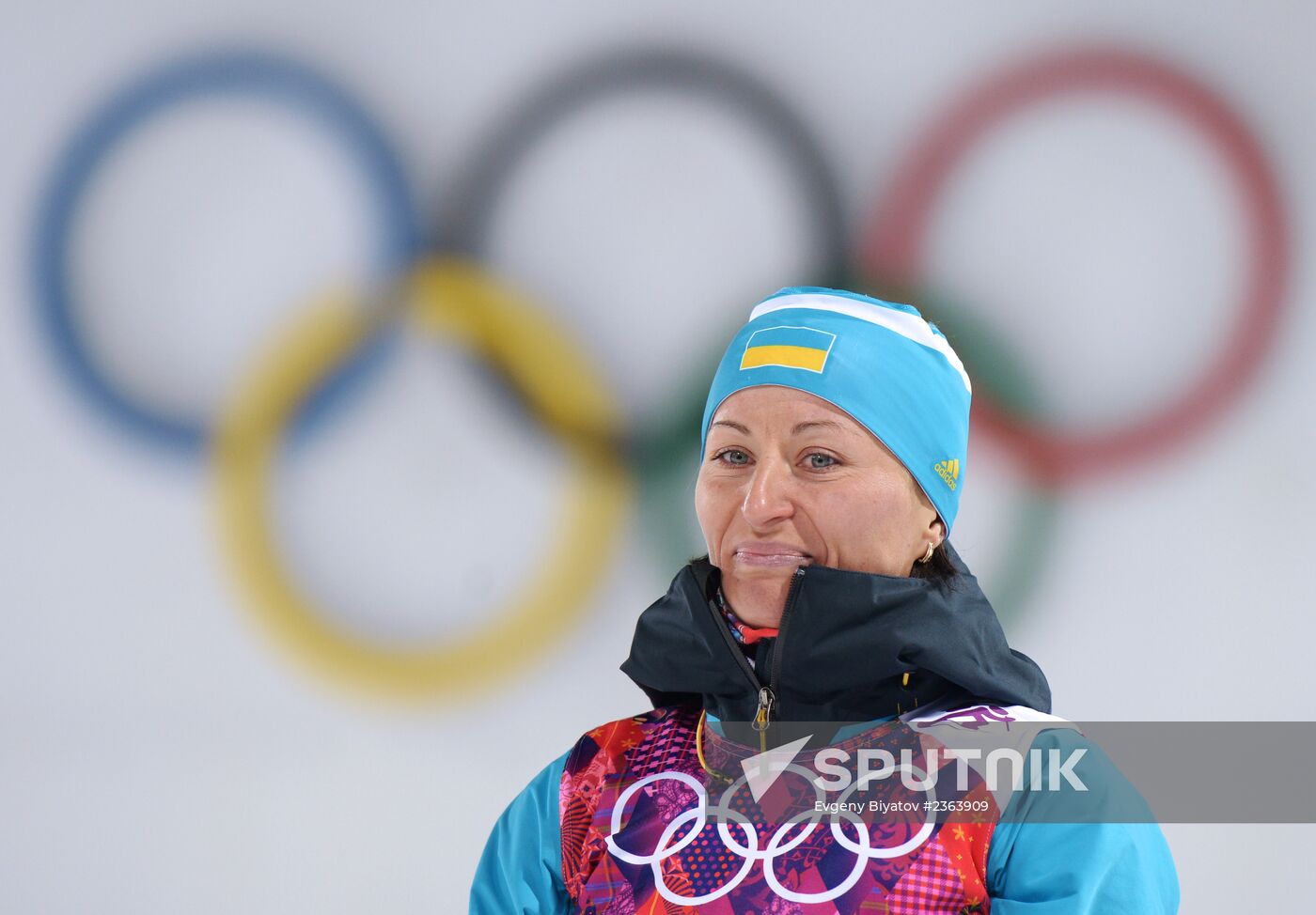 2014 Winter Olympics. Biathlon. Women. Sprint race