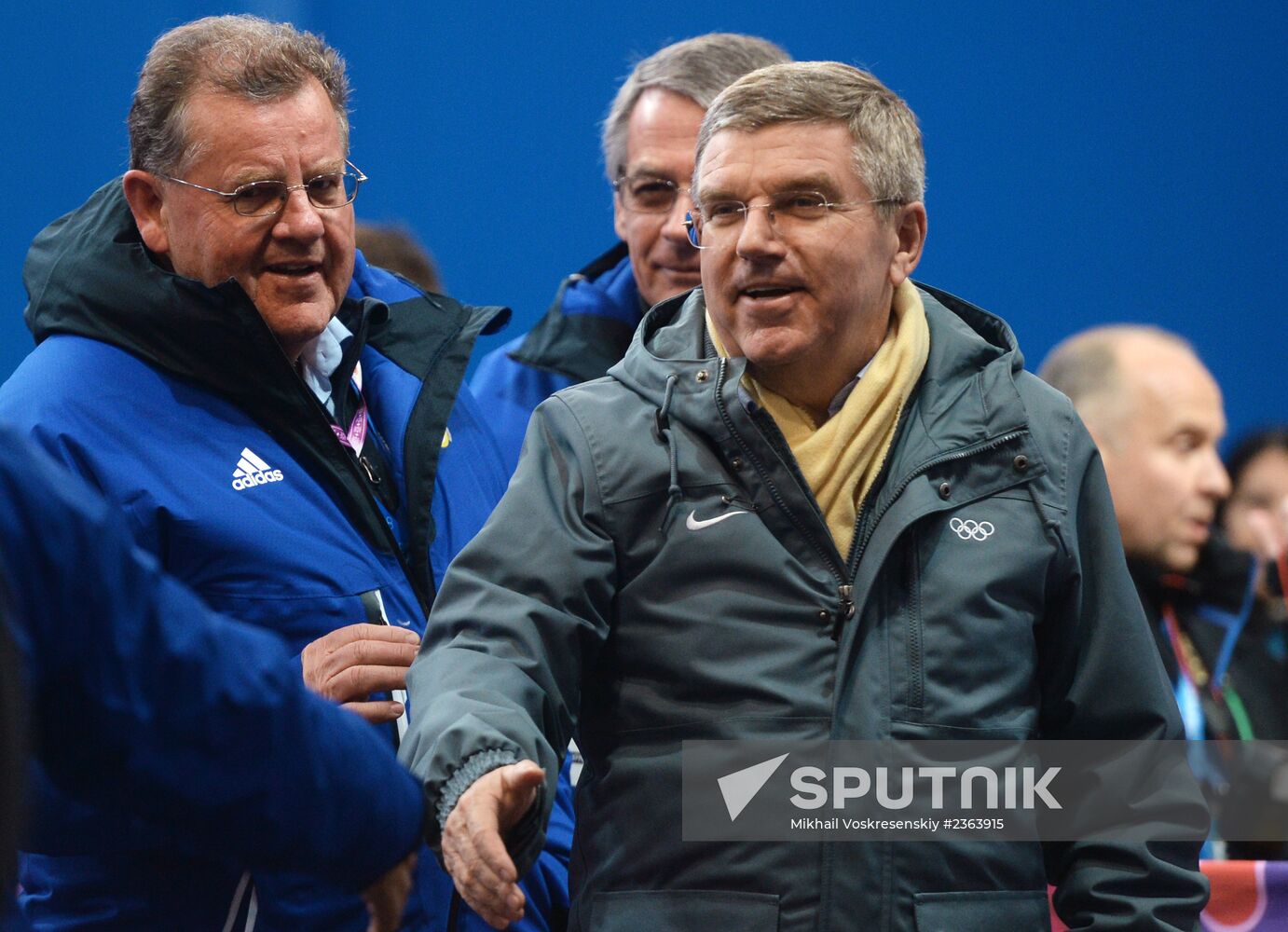 2014 Winter Olympics. Luge. Men. Day Two