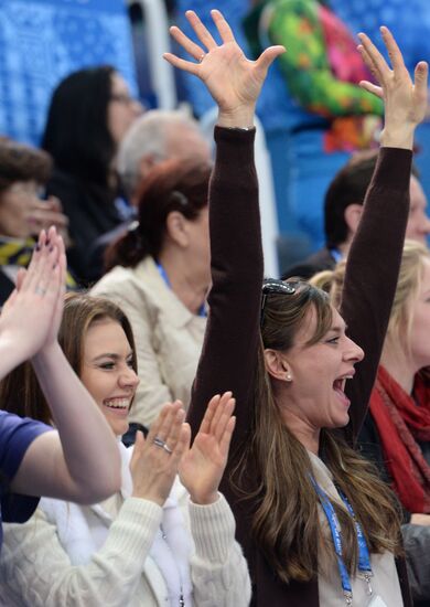 2014 Winter Olympics. Figure skating. Teams. Women. Free skating