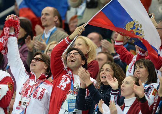 2014 Winter Olympics. Figure skating. Teams. Women. Free skating