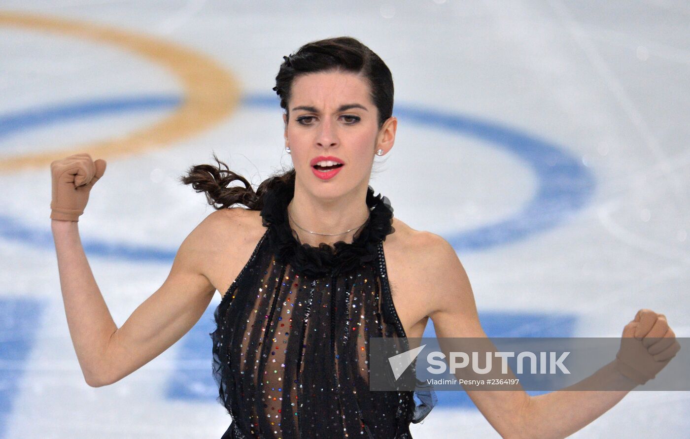 2014 Winter Olympics. Figure skating. Teams. Women. Free skating
