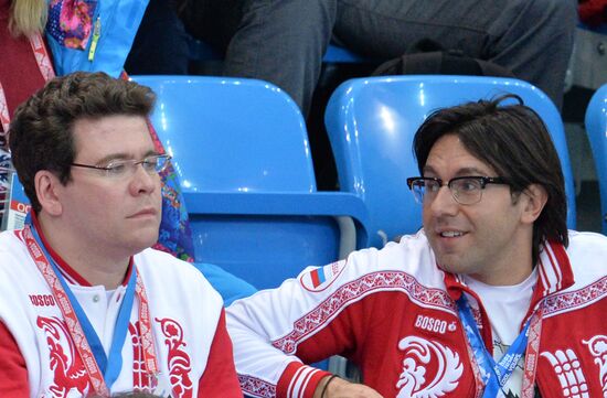 2014 Winter Olympics. Figure skating. Teams. Men. Free skating