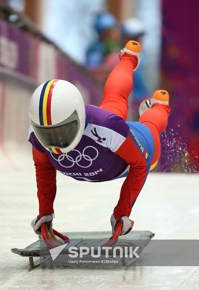2014 Winter Olympics. Skeleton. Training sessions