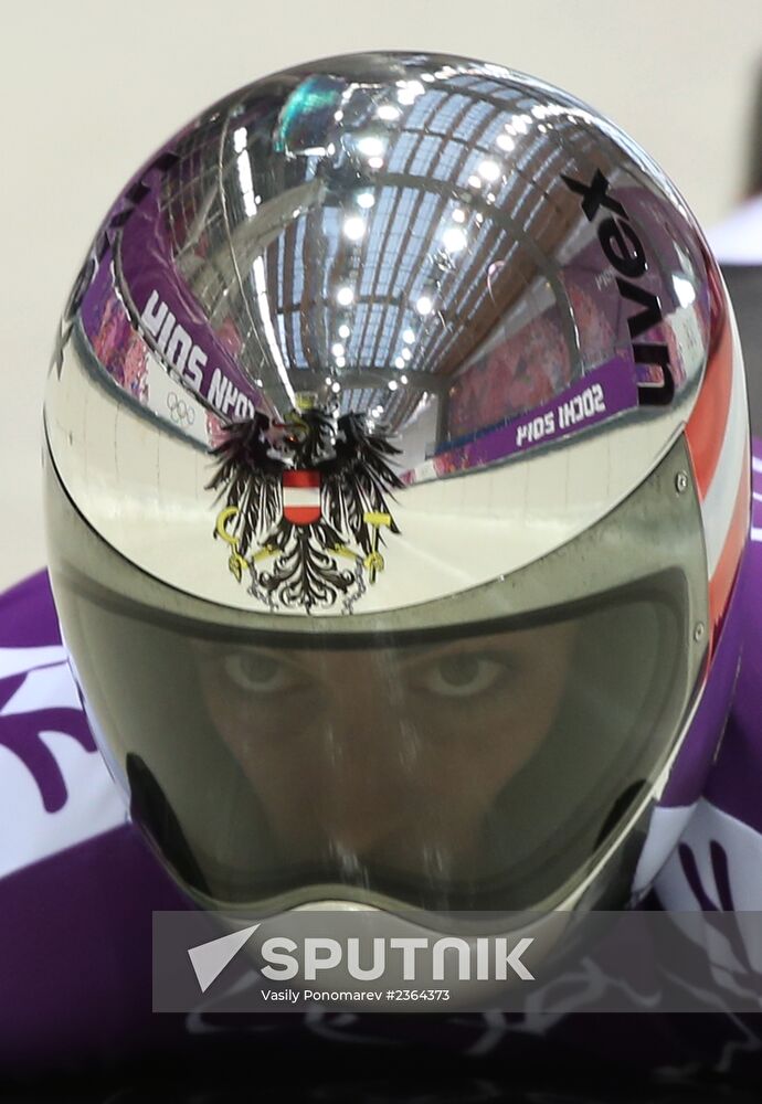 2014 Winter Olympics. Skeleton. Training sessions