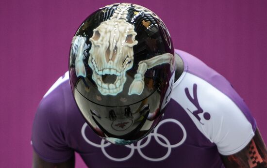 2014 Winter Olympics. Skeleton. Training sessions
