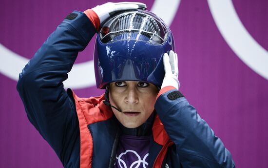 2014 Winter Olympics. Skeleton. Training sessions