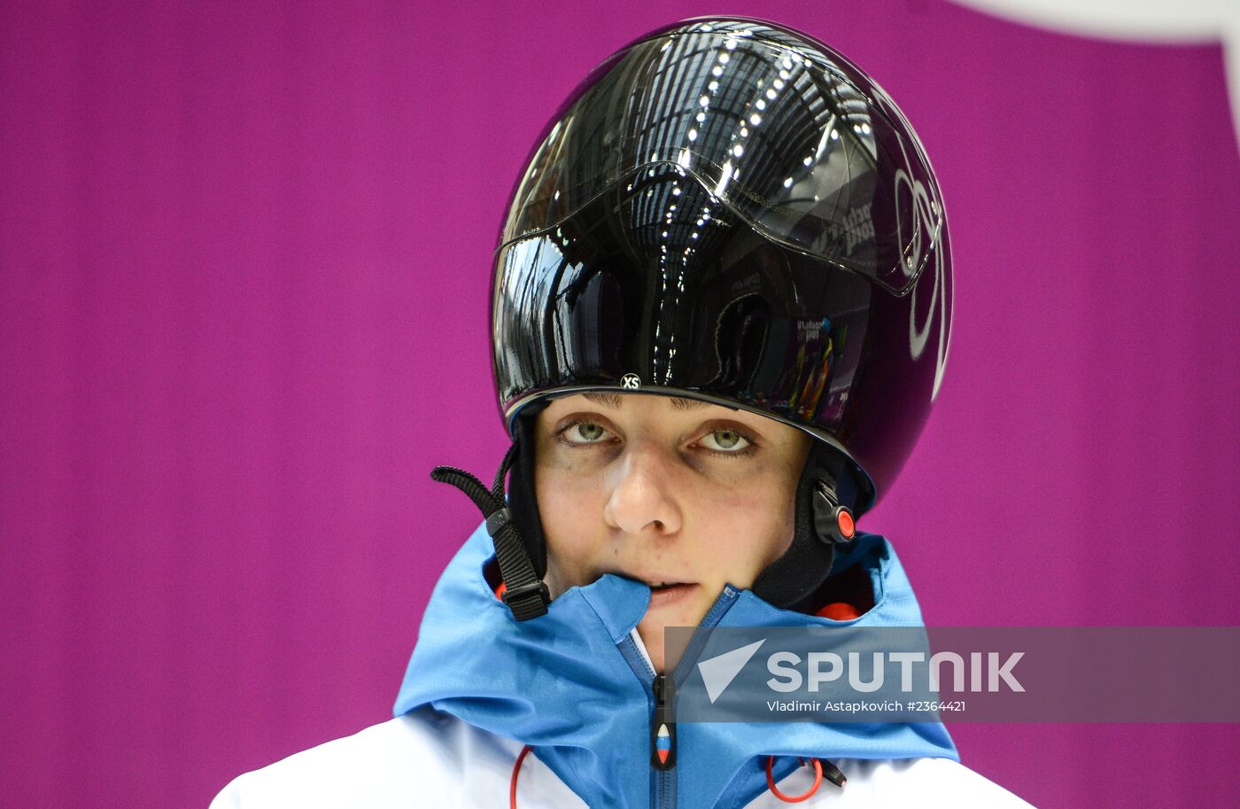 2014 Winter Olympics. Skeleton. Training sessions