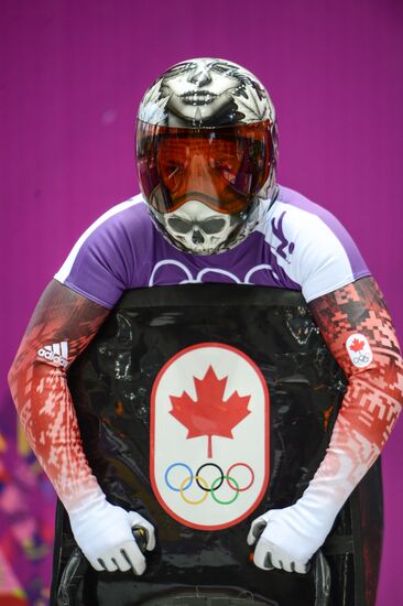 2014 Winter Olympics. Skeleton. Training sessions