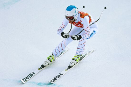 2014 Winter Olympics. Alpine skiing. Women. Super combined