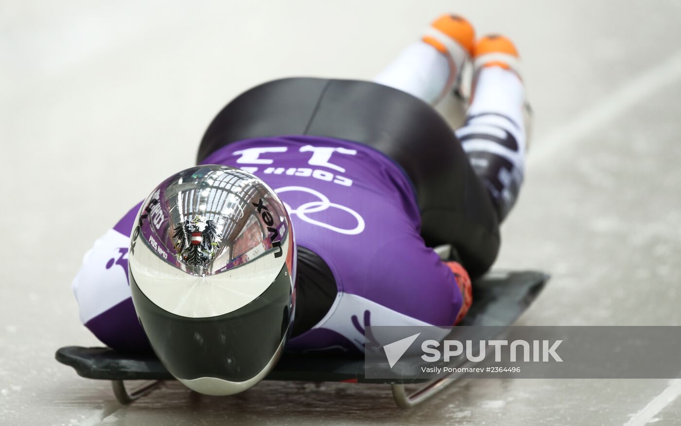 2014 Winter Olympics. Skeleton. Training sessions