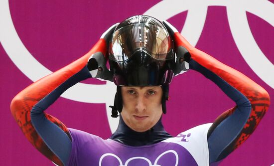 2014 Winter Olympics. Skeleton. Training sessions
