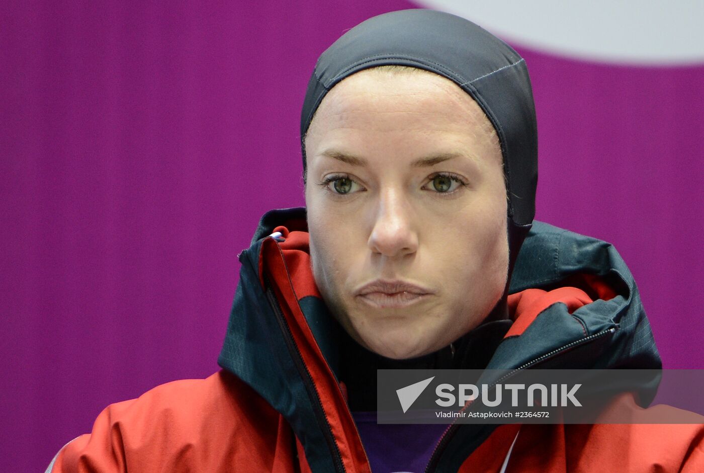 2014 Winter Olympics. Skeleton. Training sessions