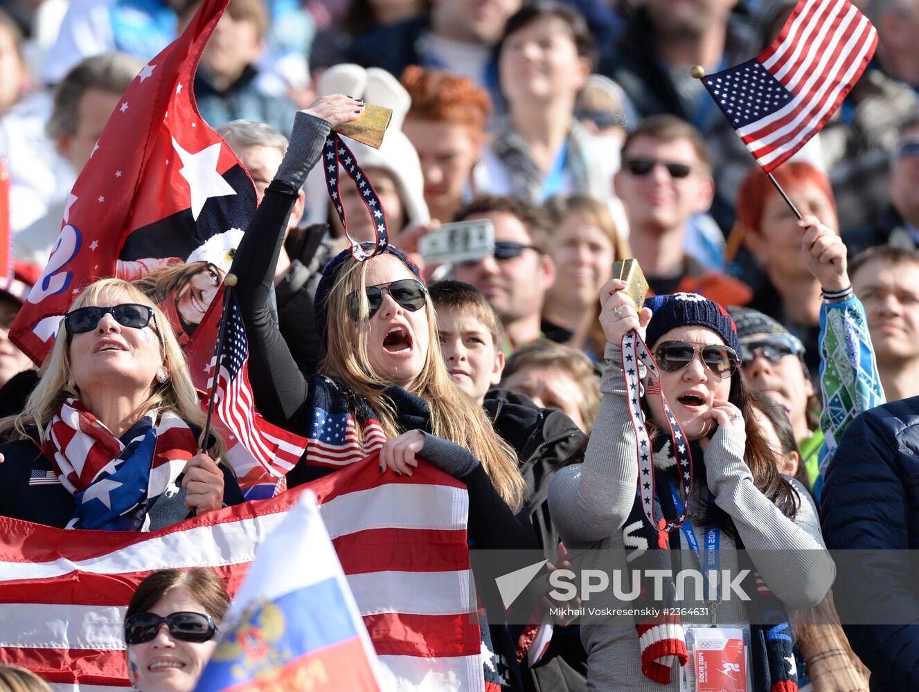 2014 Winter Olympics. Alpine skiing. Women. Super combined