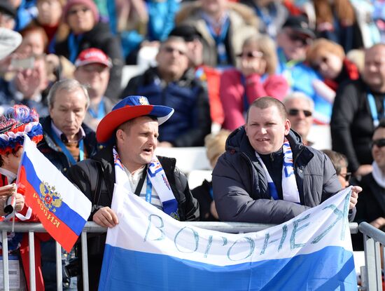 2014 Winter Olympics. Alpine skiing. Women. Super combined