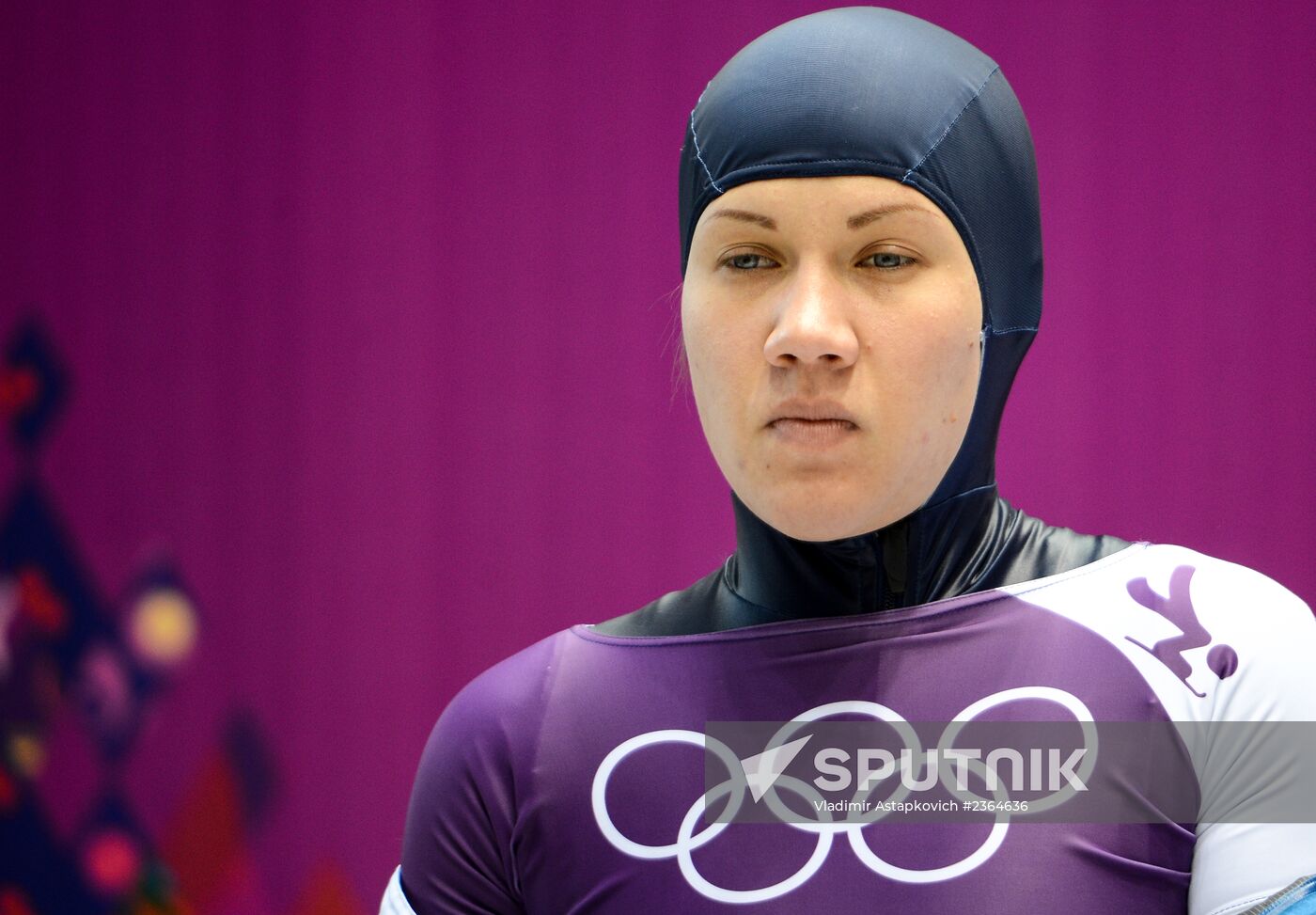 2014 Winter Olympics. Skeleton. Training sessions