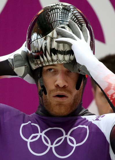 2014 Winter Olympics. Skeleton. Training sessions