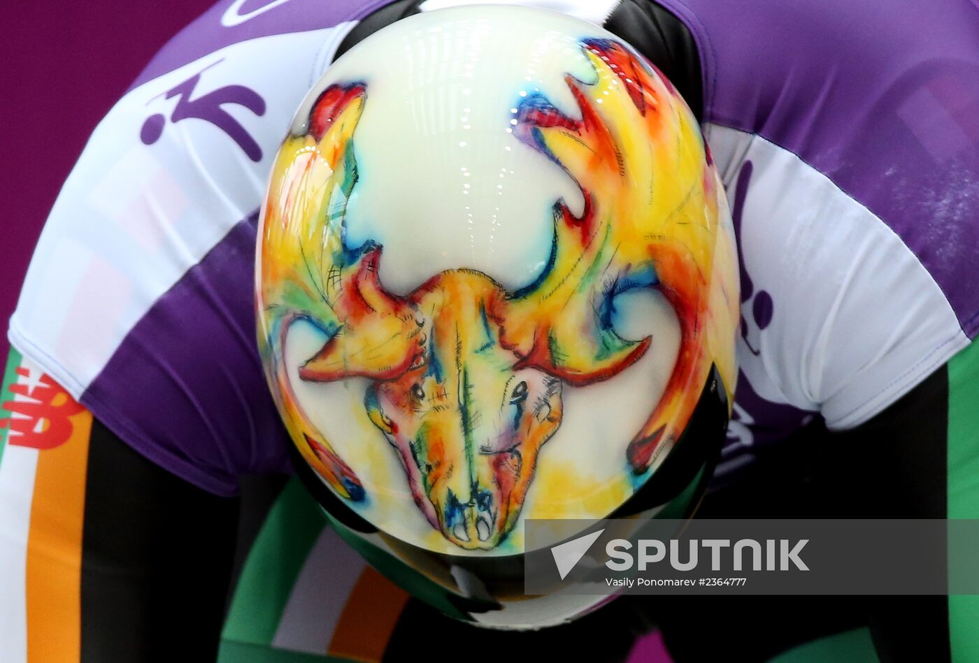 2014 Winter Olympics. Skeleton. Training sessions