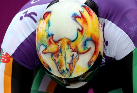 2014 Winter Olympics. Skeleton. Training sessions