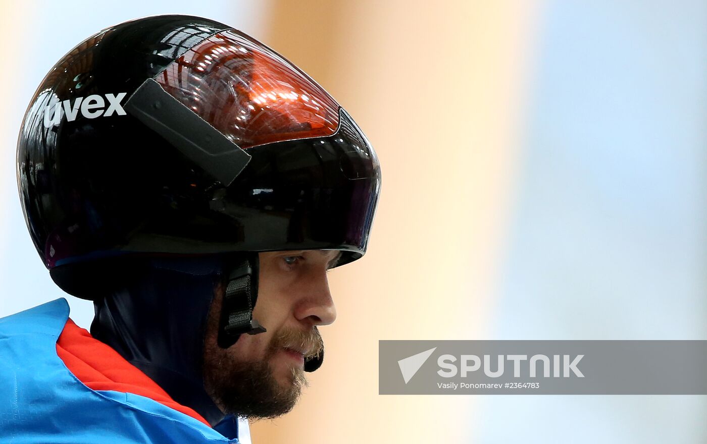 2014 Winter Olympics. Skeleton. Training sessions