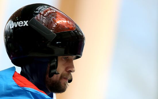 2014 Winter Olympics. Skeleton. Training sessions