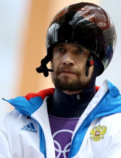2014 Winter Olympics. Skeleton. Training sessions