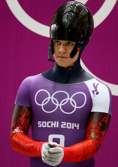 2014 Winter Olympics. Skeleton. Training sessions