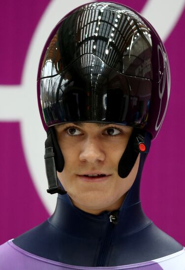 2014 Winter Olympics. Skeleton. Training sessions