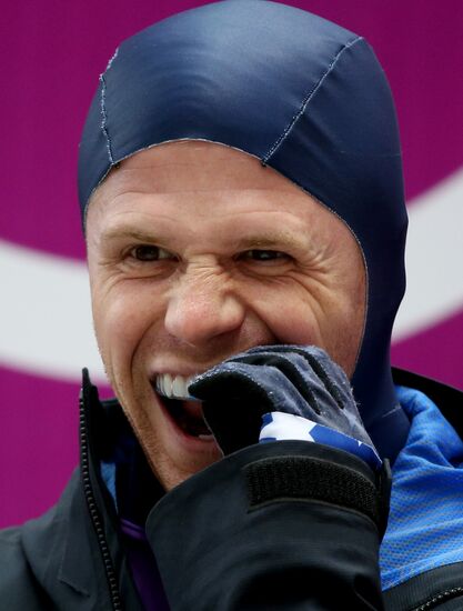 2014 Winter Olympics. Skeleton. Training sessions