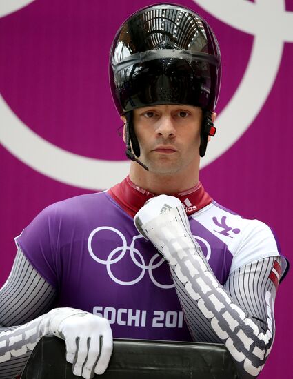 2014 Winter Olympics. Skeleton. Training sessions